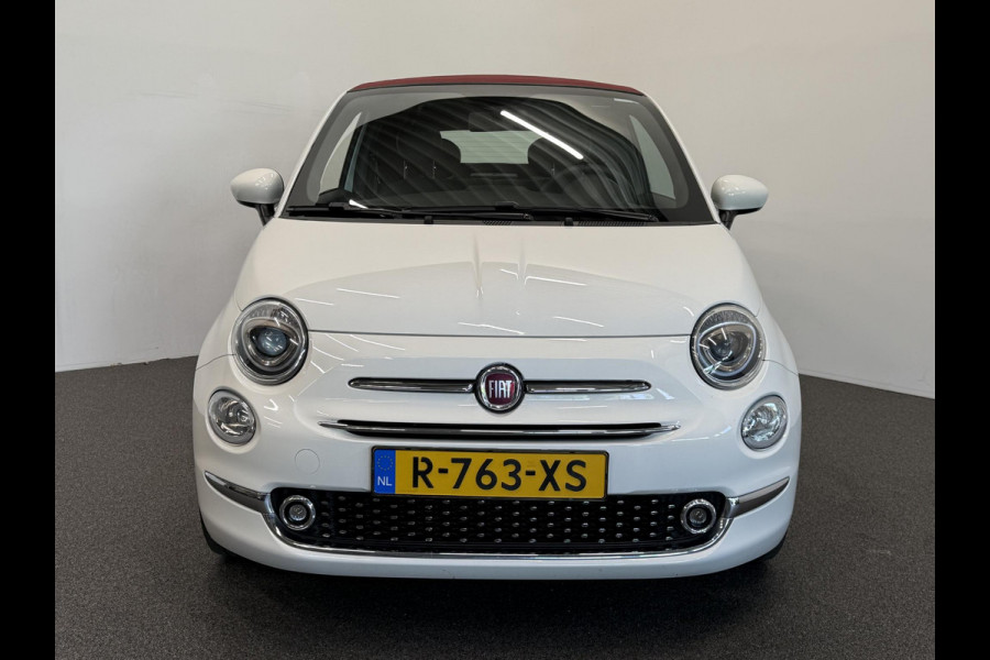Fiat 500C 1.2 Star Navigatie Climate Control Parkeersensoren Virtual Cockpit Cruise control Leder  LMV 16"