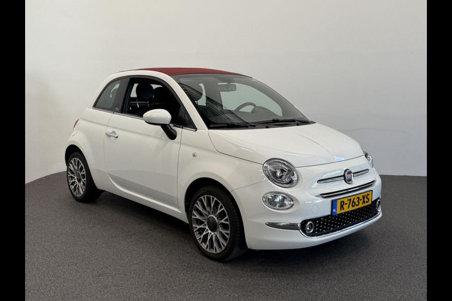 Fiat 500C 1.2 Star Navigatie Climate Control Parkeersensoren Virtual Cockpit Cruise control Leder  LMV 16"