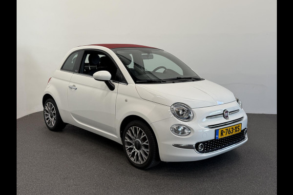 Fiat 500C 1.2 Star Navigatie Climate Control Parkeersensoren Virtual Cockpit Cruise control Leder  LMV 16"