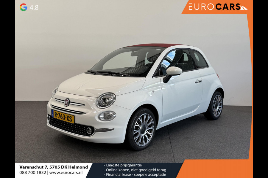Fiat 500C 1.2 Star Navigatie Climate Control Parkeersensoren Virtual Cockpit Cruise control Leder  LMV 16"
