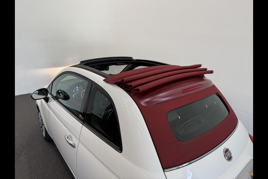 Fiat 500C 1.2 Star Navigatie Climate Control Parkeersensoren Virtual Cockpit Cruise control Leder  LMV 16"
