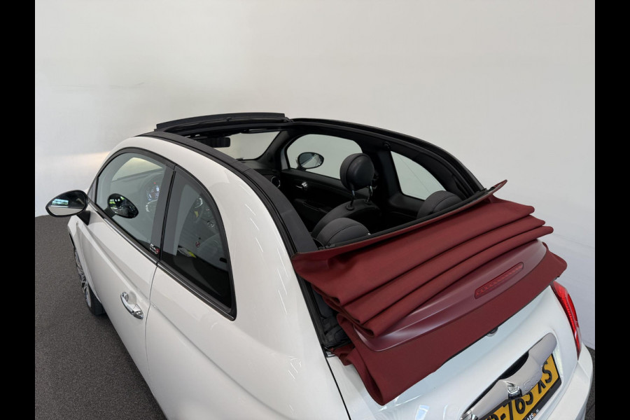 Fiat 500C 1.2 Star Navigatie Climate Control Parkeersensoren Virtual Cockpit Cruise control Leder  LMV 16"