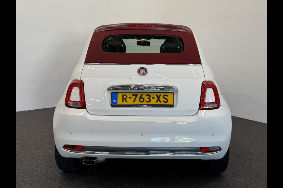 Fiat 500C 1.2 Star Navigatie Climate Control Parkeersensoren Virtual Cockpit Cruise control Leder  LMV 16"