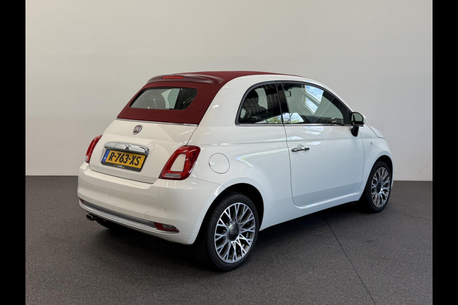 Fiat 500C 1.2 Star Navigatie Climate Control Parkeersensoren Virtual Cockpit Cruise control Leder  LMV 16"