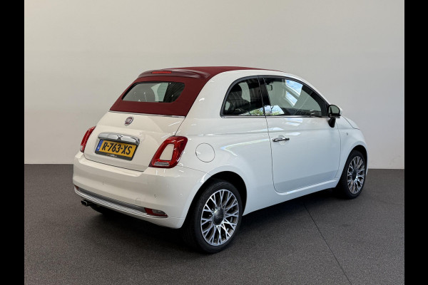 Fiat 500C 1.2 Star Navigatie Climate Control Parkeersensoren Virtual Cockpit Cruise control Leder  LMV 16"