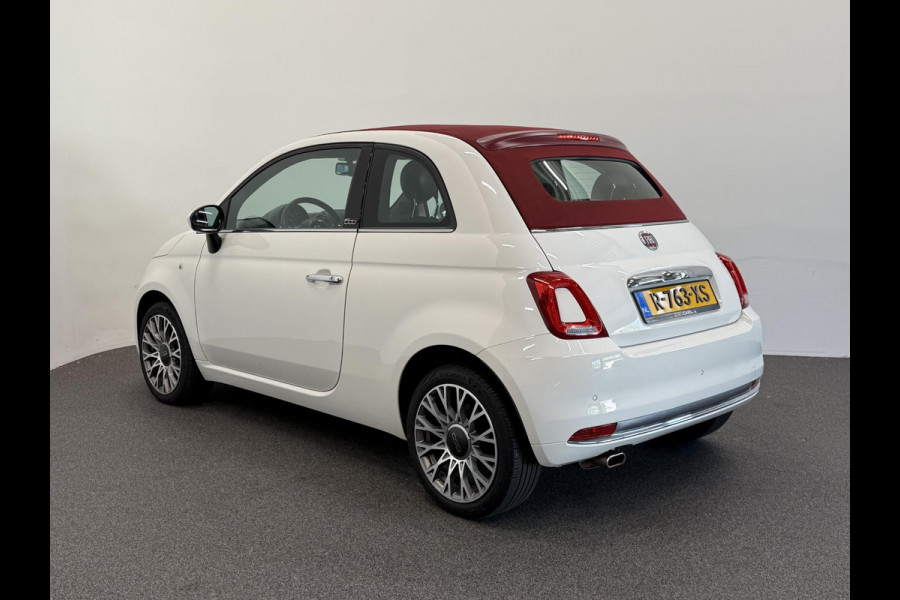 Fiat 500C 1.2 Star Navigatie Climate Control Parkeersensoren Virtual Cockpit Cruise control Leder  LMV 16"