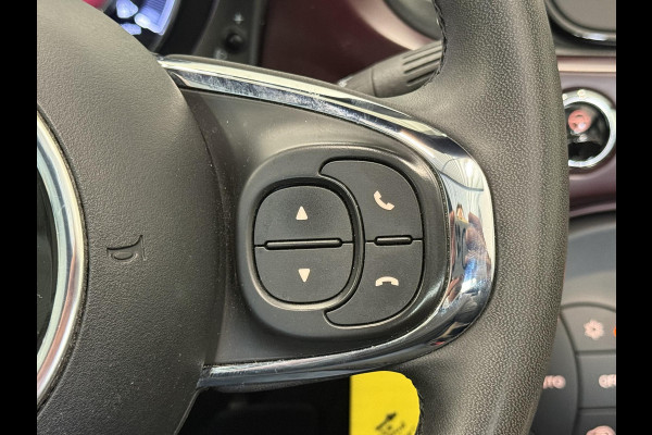 Fiat 500C 1.2 Star Navigatie Climate Control Parkeersensoren Virtual Cockpit Cruise control Leder  LMV 16"
