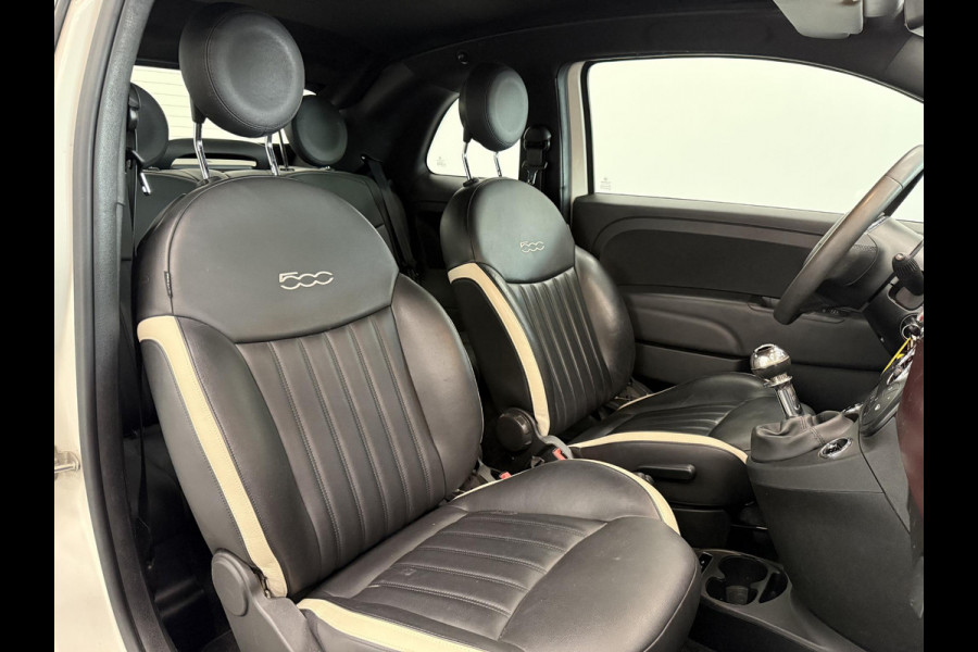 Fiat 500C 1.2 Star Navigatie Climate Control Parkeersensoren Virtual Cockpit Cruise control Leder  LMV 16"