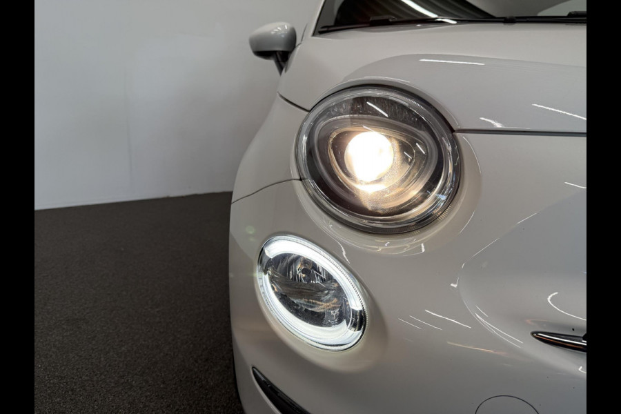 Fiat 500C 1.2 Star Navigatie Climate Control Parkeersensoren Virtual Cockpit Cruise control Leder  LMV 16"