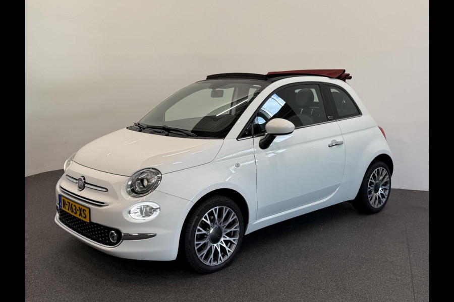 Fiat 500C 1.2 Star Navigatie Climate Control Parkeersensoren Virtual Cockpit Cruise control Leder  LMV 16"