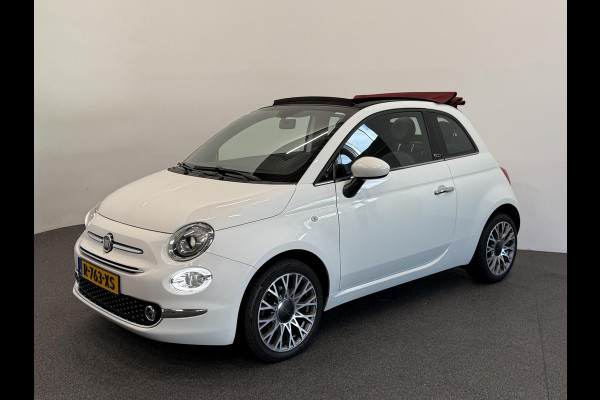 Fiat 500C 1.2 Star Navigatie Climate Control Parkeersensoren Virtual Cockpit Cruise control Leder  LMV 16"