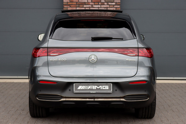 Mercedes-Benz EQE SUV 500 4MATIC AMG Line 91 kWh | 65.000,- ex BTW | Luchtvering | Hyperscreen | Achterasbesturing | Distronic+ | Massage | HUD | Stoelventilatie | Trekhaak | Memory | Verwarmd Stuurwiel | 22kW |