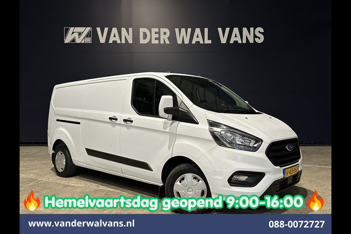 Ford Transit Custom 2.0 TDCI L2H1 Euro6 *Rijklaar Direct Rijden* Airco | Camera | Android auto | Cruisecontrol | Parkeersensoren verwarmde voorruit, bijrijdersbank, 2800kg trekvermogen