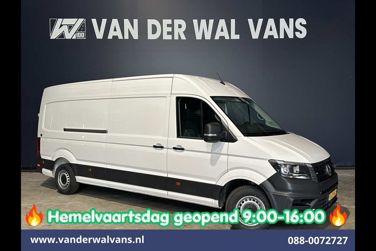 Volkswagen Crafter 2.0 TDI 140pk Automaat L4H3 L3H2 Euro6 Airco | Camera | Apple Carplay Android Auto, Chauffeursstoel, Stoelverwarming, 3000kg Trekhaak