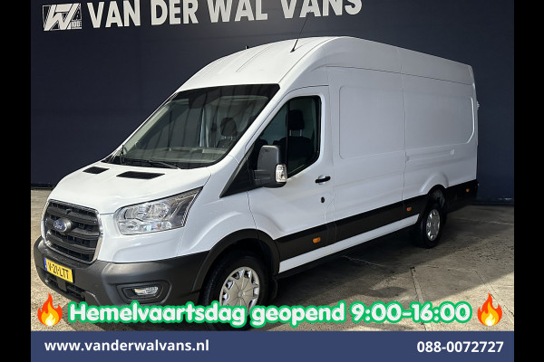 Ford Transit 2.0 TDCI 185pk L4H3 Jumbo Euro6 Airco | Camera | LED | Cruisecontrol | Verwarmde voorruit Parkeersensoren, Bijrijdersbank, 2800kg trekvermogen