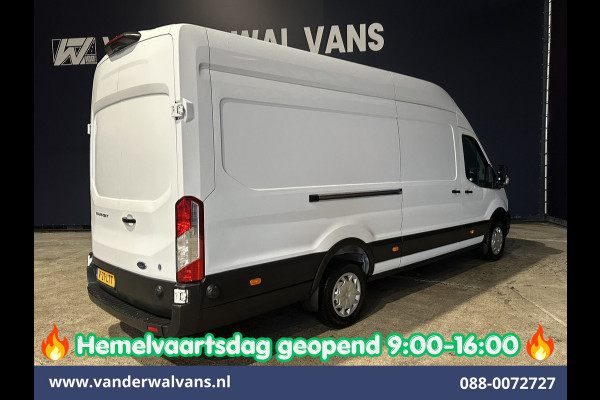 Ford Transit 2.0 TDCI 185pk L4H3 Jumbo Euro6 Airco | Camera | LED | Cruisecontrol | Verwarmde voorruit Parkeersensoren, Bijrijdersbank, 2800kg trekvermogen