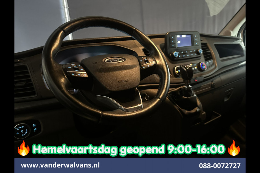 Ford Transit 2.0 TDCI 185pk L4H3 Jumbo Euro6 Airco | Camera | LED | Cruisecontrol | Verwarmde voorruit Parkeersensoren, Bijrijdersbank, 2800kg trekvermogen