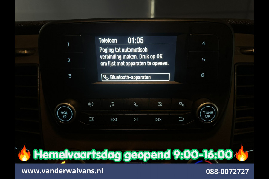 Ford Transit 2.0 TDCI 185pk L4H3 Jumbo Euro6 Airco | Camera | LED | Cruisecontrol | Verwarmde voorruit Parkeersensoren, Bijrijdersbank, 2800kg trekvermogen