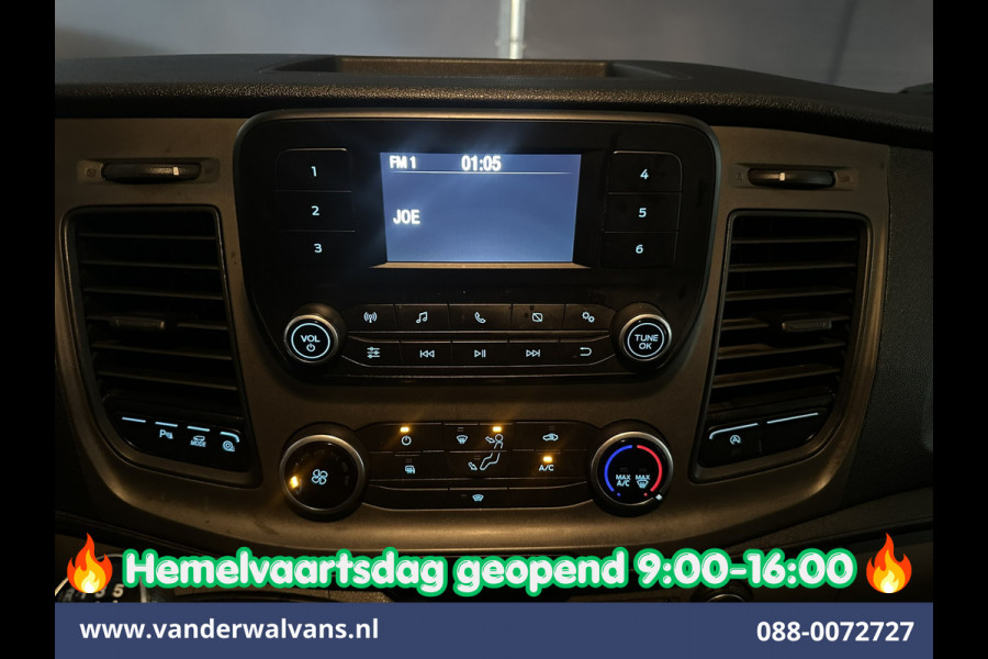 Ford Transit 2.0 TDCI 185pk L4H3 Jumbo Euro6 Airco | Camera | LED | Cruisecontrol | Verwarmde voorruit Parkeersensoren, Bijrijdersbank, 2800kg trekvermogen