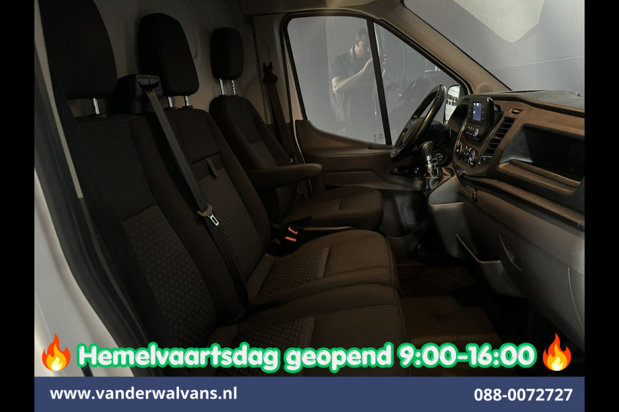 Ford Transit 2.0 TDCI 185pk L4H3 Jumbo Euro6 Airco | Camera | LED | Cruisecontrol | Verwarmde voorruit Parkeersensoren, Bijrijdersbank, 2800kg trekvermogen