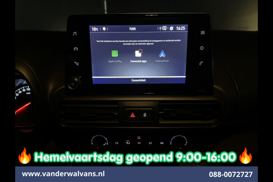 Opel Combo 1.5D 102pk L1H1 Euro6 Airco | Camera | Navigatie | Apple Carplay | Cruisecontrol Android Auto, Parkeersensoren, 1500kg trekvermogen