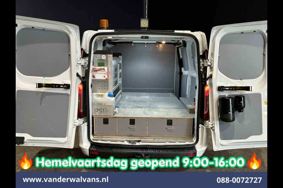 Ford Transit Custom 2.0 TDCI L1H1 Inrichting Euro6 Airco | Camera | LED | Cruisecontrol | Android Auto Stoelverwarming, Verwarmde voorruit, Parkeersensoren, Bijrijdersbank, 2500kg Trekhaak