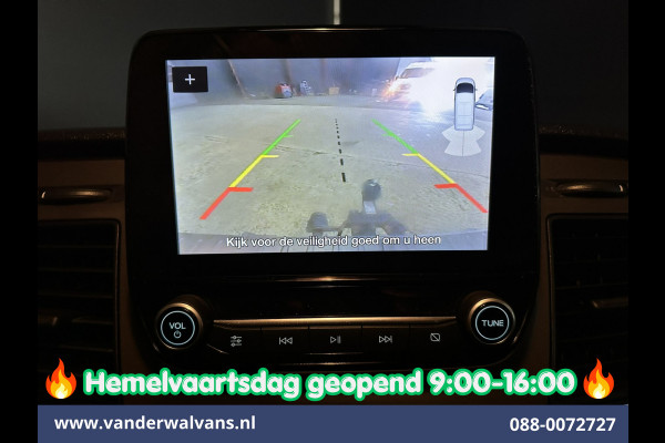 Ford Transit Custom 2.0 TDCI L1H1 Inrichting Euro6 Airco | Camera | LED | Cruisecontrol | Android Auto Stoelverwarming, Verwarmde voorruit, Parkeersensoren, Bijrijdersbank, 2500kg Trekhaak