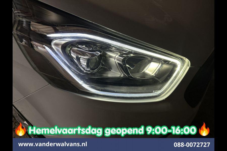 Ford Transit Custom 2.0 TDCI L1H1 Inrichting Euro6 Airco | Camera | LED | Cruisecontrol | Android Auto Stoelverwarming, Verwarmde voorruit, Parkeersensoren, Bijrijdersbank, 2500kg Trekhaak
