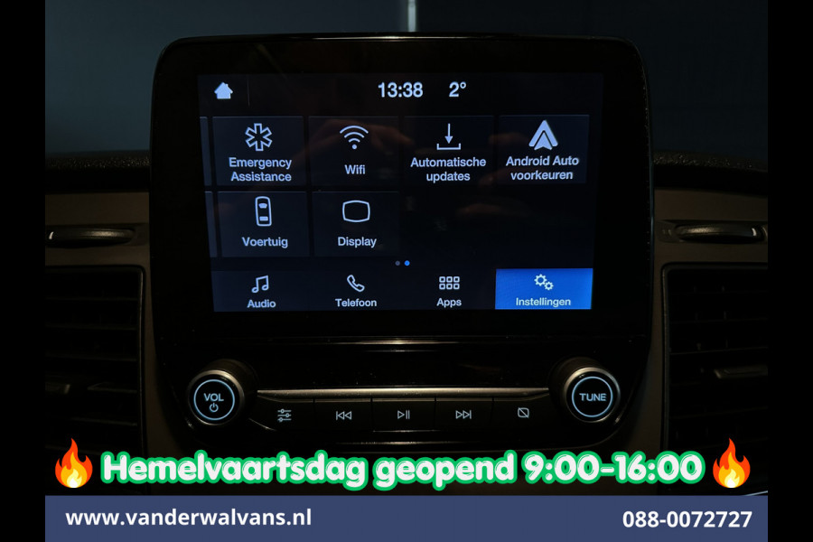 Ford Transit Custom 2.0 TDCI L1H1 Inrichting Euro6 Airco | Camera | LED | Cruisecontrol | Android Auto Stoelverwarming, Verwarmde voorruit, Parkeersensoren, Bijrijdersbank, 2500kg Trekhaak