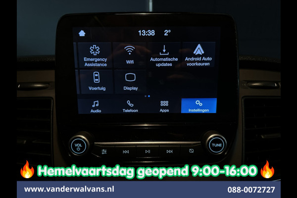 Ford Transit Custom 2.0 TDCI L1H1 Inrichting Euro6 Airco | Camera | LED | Cruisecontrol | Android Auto Stoelverwarming, Verwarmde voorruit, Parkeersensoren, Bijrijdersbank, 2500kg Trekhaak
