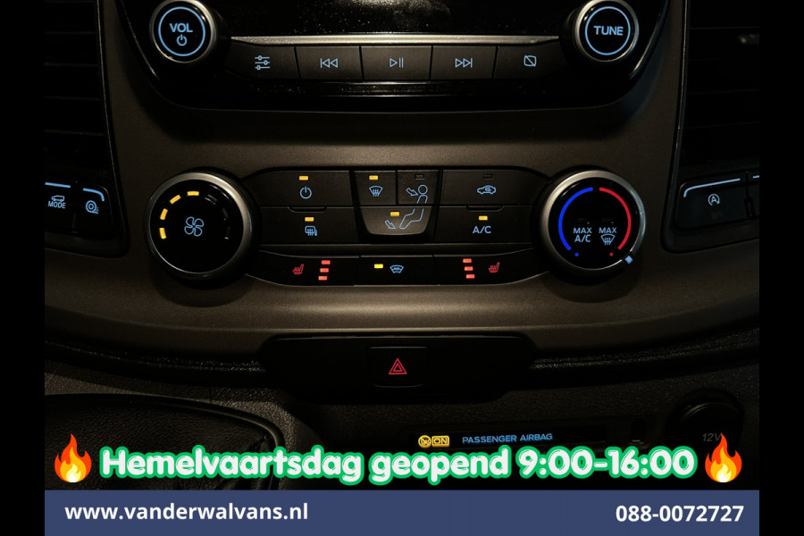 Ford Transit Custom 2.0 TDCI L1H1 Inrichting Euro6 Airco | Camera | LED | Cruisecontrol | Android Auto Stoelverwarming, Verwarmde voorruit, Parkeersensoren, Bijrijdersbank, 2500kg Trekhaak