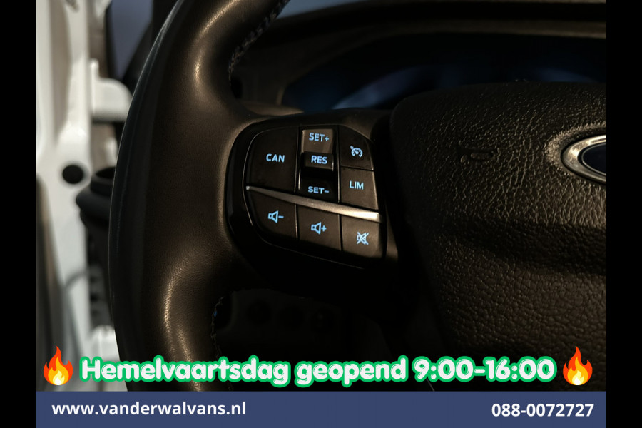 Ford Transit Custom 2.0 TDCI L1H1 Inrichting Euro6 Airco | Camera | LED | Cruisecontrol | Android Auto Stoelverwarming, Verwarmde voorruit, Parkeersensoren, Bijrijdersbank, 2500kg Trekhaak