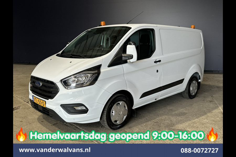 Ford Transit Custom 2.0 TDCI L1H1 Inrichting Euro6 Airco | Camera | LED | Cruisecontrol | Android Auto Stoelverwarming, Verwarmde voorruit, Parkeersensoren, Bijrijdersbank, 2500kg Trekhaak
