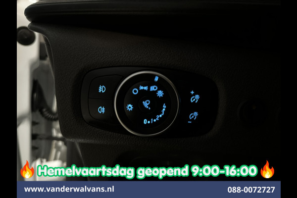 Ford Transit Custom 2.0 TDCI L1H1 Inrichting Euro6 Airco | Camera | LED | Cruisecontrol | Android Auto Stoelverwarming, Verwarmde voorruit, Parkeersensoren, Bijrijdersbank, 2500kg Trekhaak