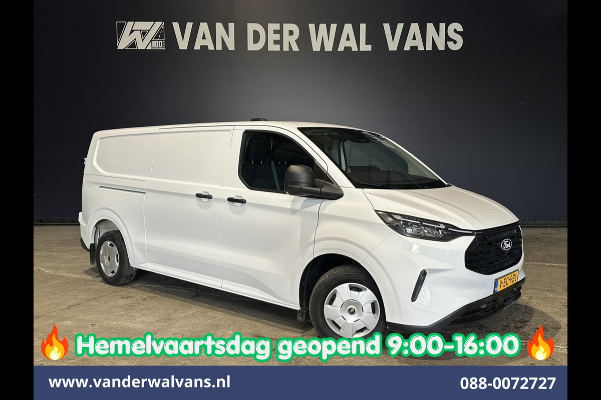 Ford Transit Custom 2.0 TDCI 136pk L2H1 Euro6 Airco | Camera | Apple Carplay | LED | Cruisecontrol | Verwarmde voorruit Android Auto, Parkeersensoren, Bijrijdersbank, 2800kg trekvermogen