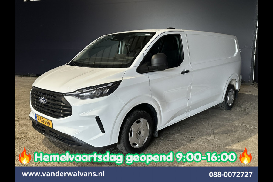 Ford Transit Custom 2.0 TDCI 136pk L2H1 Euro6 Airco | Camera | Apple Carplay | LED | Cruisecontrol | Verwarmde voorruit Android Auto, Parkeersensoren, Bijrijdersbank, 2800kg trekvermogen