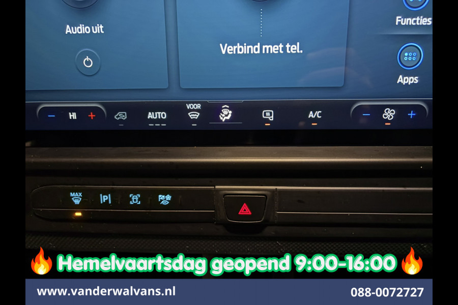 Ford Transit Custom 2.0 TDCI 136pk L2H1 Euro6 Airco | Camera | Apple Carplay | LED | Cruisecontrol | Verwarmde voorruit Android Auto, Parkeersensoren, Bijrijdersbank, 2800kg trekvermogen