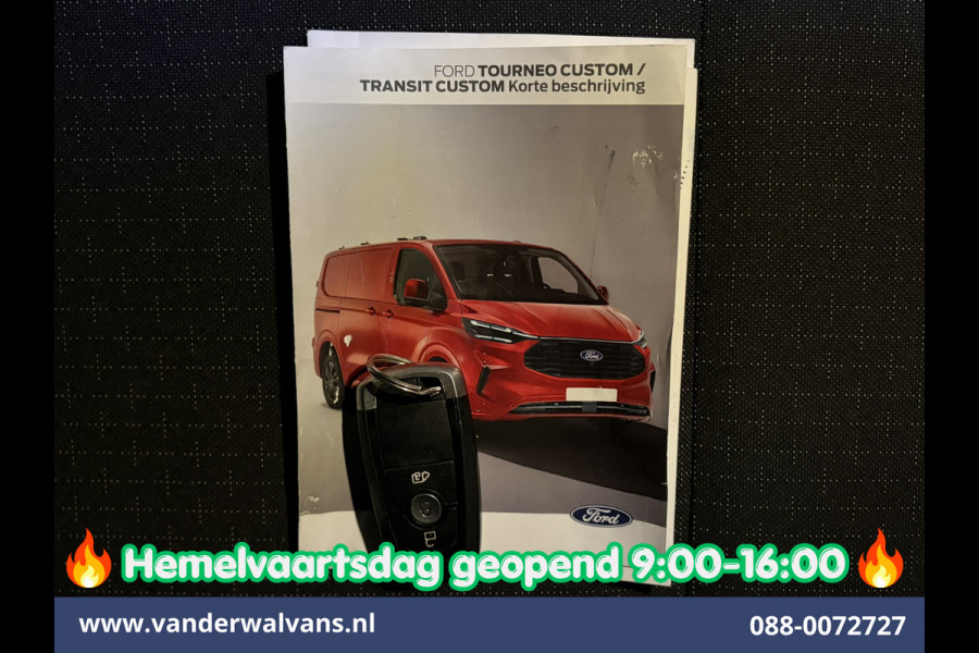 Ford Transit Custom 2.0 TDCI 136pk L2H1 Euro6 Airco | Camera | Apple Carplay | LED | Cruisecontrol | Verwarmde voorruit Android Auto, Parkeersensoren, Bijrijdersbank, 2800kg trekvermogen