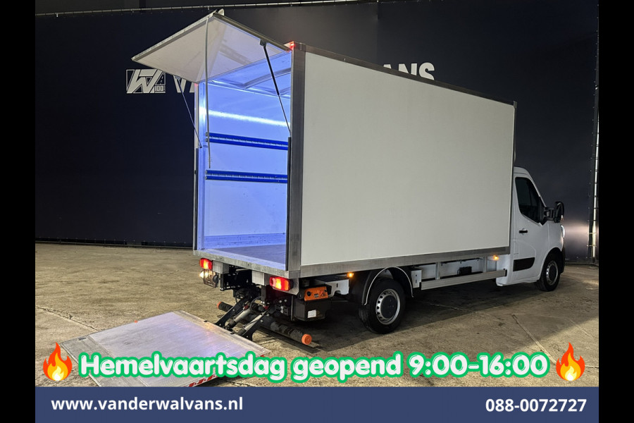 Renault Master 2.3 dCi 146pk Bakwagen 222cm hoog Laadklep Euro6 Fabrieksgarantie Airco | Camera | Navigatie | Cruisecontrol | LED Bijrijdersbank, 983kg laadvermogen