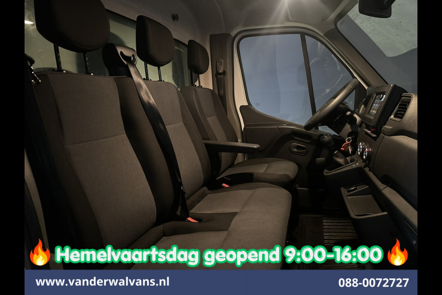 Renault Master 2.3 dCi 146pk Bakwagen 222cm hoog Laadklep Euro6 Fabrieksgarantie Airco | Camera | Navigatie | Cruisecontrol | LED Bijrijdersbank, 983kg laadvermogen