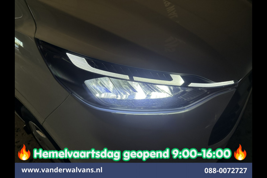 Ford Transit Custom 2.0 TDCI 136pk L2H1 Fabrieksgarantie Euro6 Airco | Camera | Apple Carplay | LED Android Auto, Cruisecontrol, Verwarmde voorruit, Parkeersensoren, Bijrijdersbank, 2740kg trekvermogen
