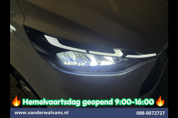 Ford Transit Custom 2.0 TDCI 136pk L2H1 Fabrieksgarantie Euro6 Airco | Camera | Apple Carplay | LED Android Auto, Cruisecontrol, Verwarmde voorruit, Parkeersensoren, Bijrijdersbank, 2740kg trekvermogen