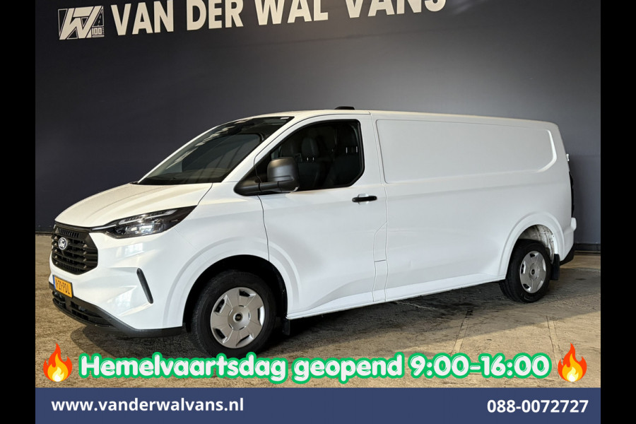 Ford Transit Custom 2.0 TDCI 136pk L2H1 Fabrieksgarantie Euro6 Airco | Camera | Apple Carplay | LED Android Auto, Cruisecontrol, Verwarmde voorruit, Parkeersensoren, Bijrijdersbank, 2740kg trekvermogen