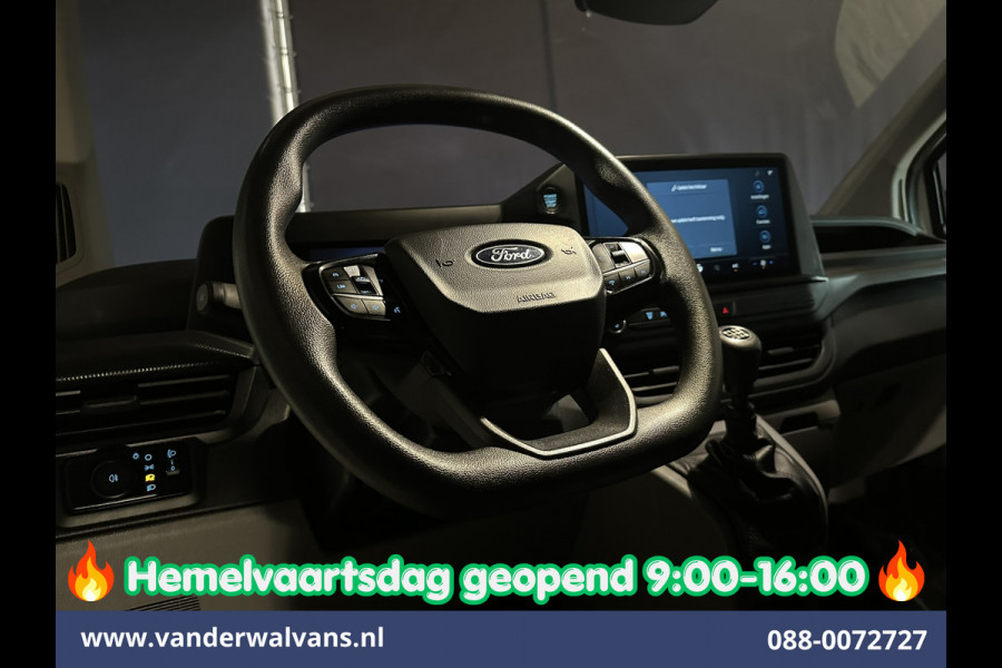 Ford Transit Custom 2.0 TDCI 136pk L2H1 Fabrieksgarantie Euro6 Airco | Camera | Apple Carplay | LED Android Auto, Cruisecontrol, Verwarmde voorruit, Parkeersensoren, Bijrijdersbank, 2740kg trekvermogen