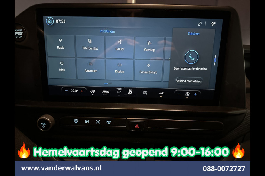 Ford Transit Custom 2.0 TDCI 136pk L2H1 Fabrieksgarantie Euro6 Airco | Camera | Apple Carplay | LED Android Auto, Cruisecontrol, Verwarmde voorruit, Parkeersensoren, Bijrijdersbank, 2740kg trekvermogen