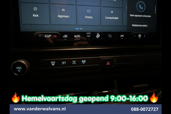 Ford Transit Custom 2.0 TDCI 136pk L2H1 Fabrieksgarantie Euro6 Airco | Camera | Apple Carplay | LED Android Auto, Cruisecontrol, Verwarmde voorruit, Parkeersensoren, Bijrijdersbank, 2740kg trekvermogen