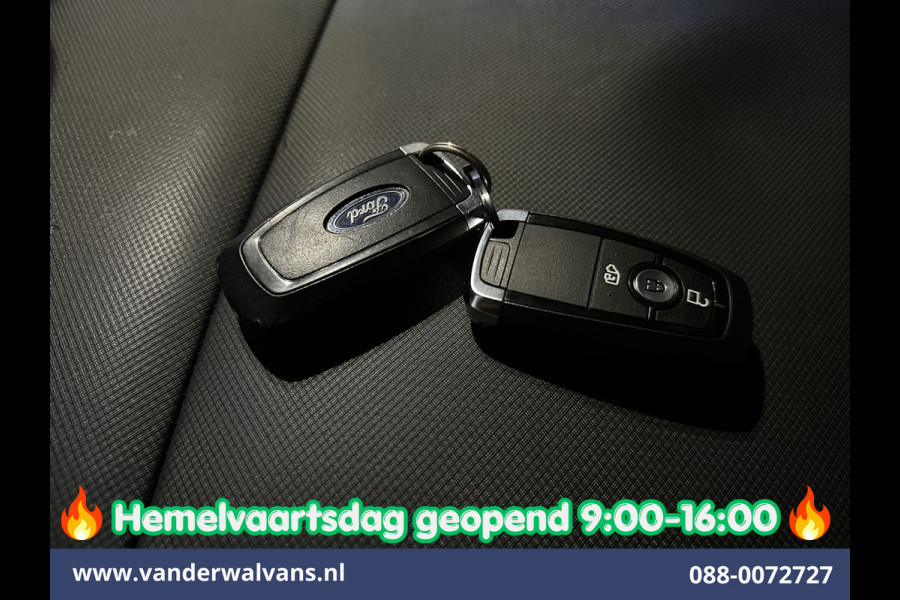 Ford Transit Custom 2.0 TDCI 136pk L2H1 Fabrieksgarantie Euro6 Airco | Camera | Apple Carplay | LED Android Auto, Cruisecontrol, Verwarmde voorruit, Parkeersensoren, Bijrijdersbank, 2740kg trekvermogen