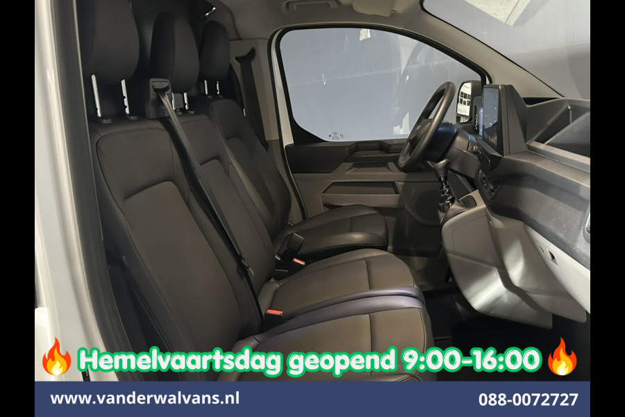 Ford Transit Custom 2.0 TDCI 136pk L2H1 Fabrieksgarantie Euro6 Airco | Camera | LED | Apple Carplay | Cruisecontrol Android Auto, Leder, Verwarmde voorruit, Parkeersensoren, Bijrijdersbank, 2740kg trekvermogen