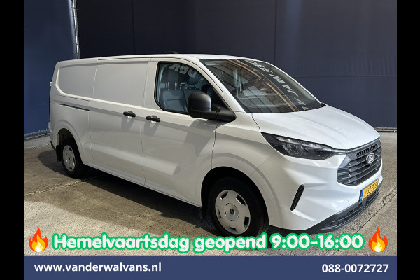 Ford Transit Custom 2.0 TDCI 136pk L2H1 Fabrieksgarantie Euro6 Airco | Camera | LED | Apple Carplay | Cruisecontrol Android Auto, Leder, Verwarmde voorruit, Parkeersensoren, Bijrijdersbank, 2740kg trekvermogen