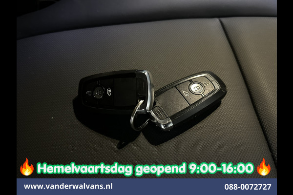 Ford Transit Custom 2.0 TDCI 136pk L2H1 Fabrieksgarantie Euro6 Airco | Camera | LED | Apple Carplay | Cruisecontrol Android Auto, Leder, Verwarmde voorruit, Parkeersensoren, Bijrijdersbank, 2740kg trekvermogen